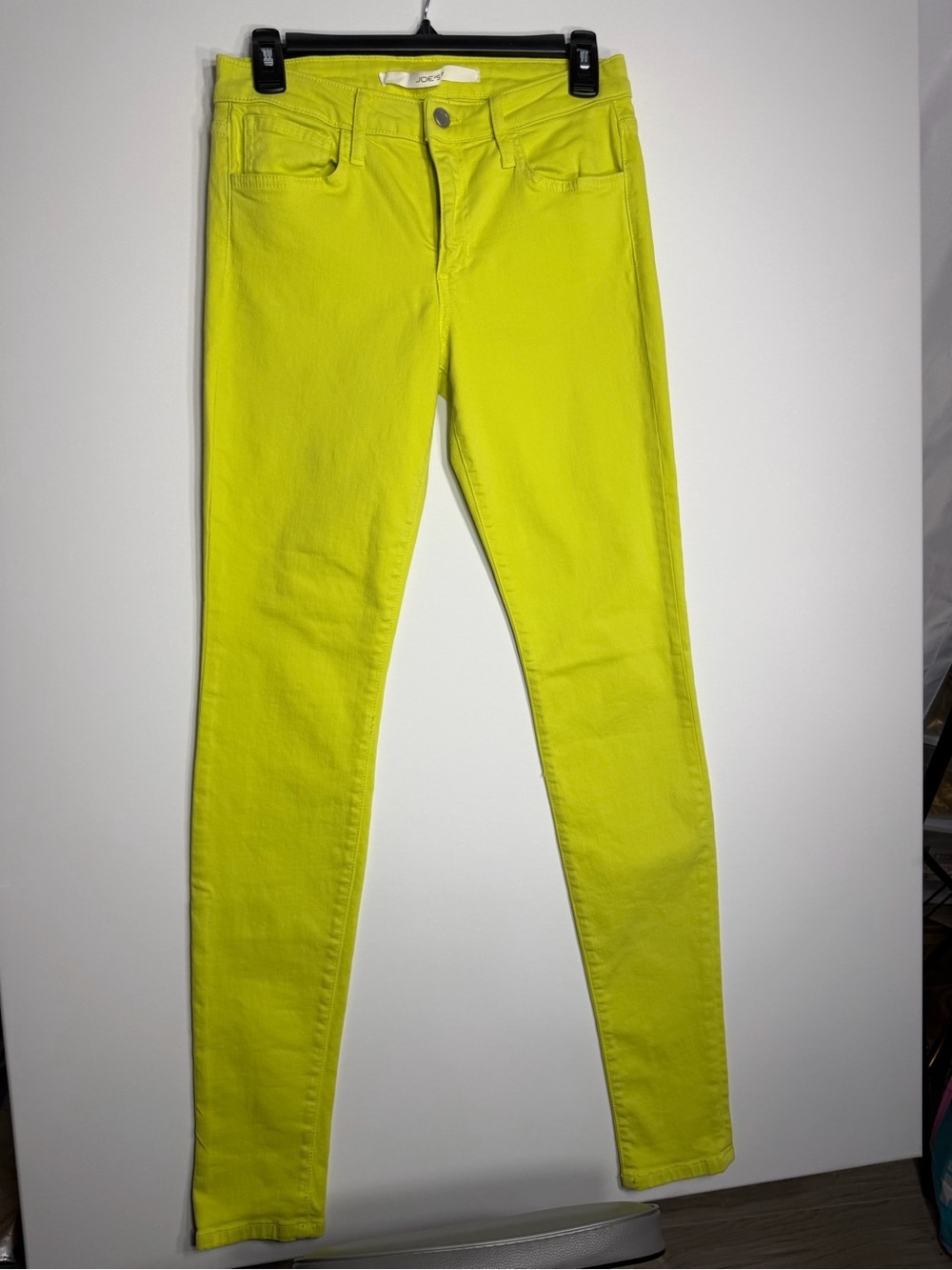 Joe's Jeans Neon Yellow Slim Jeans size 28 Exellent condition